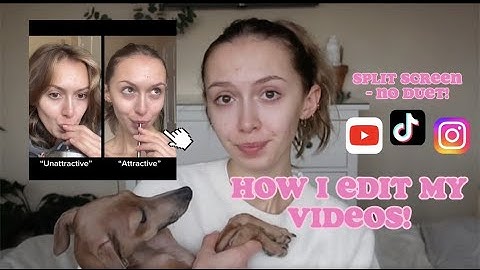 EDIT A VIDEO WITH ME!! - How I edit my split screen videos for YT Shorts, TikTok & Reels, NO DUET!!!