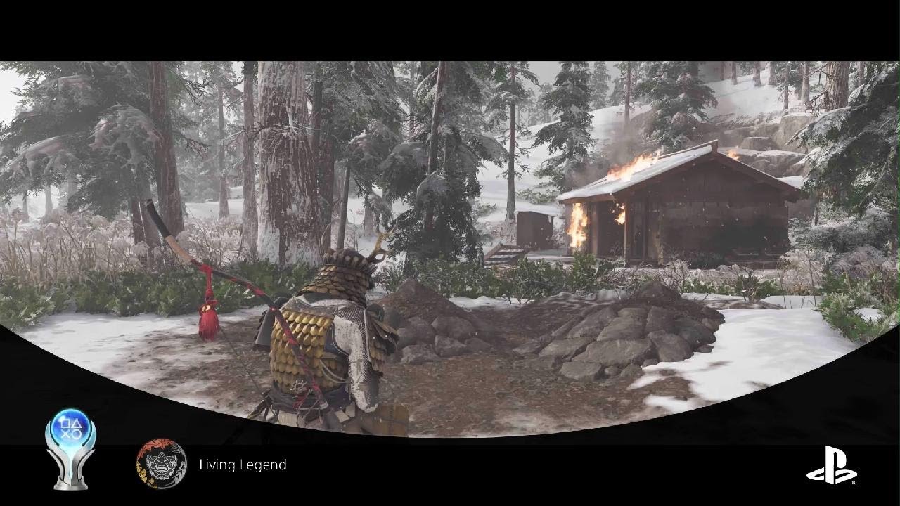 Finally getting my ghost of tsushima platinum trophy - YouTube
