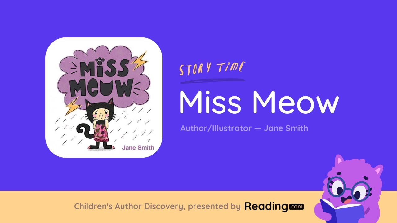 Storytime for kids Miss Meow readaloud YouTube
