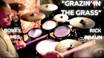 "GRAZING IN THE GRASS" by Boney James & Rick Braun (A Roland Drum Cover)
