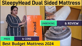 Sleepyhead Flip Dual Sided High Density Foam Mattress Review & Unboxing, Is It best mattress 2024?