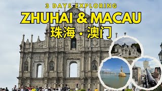 Exploring Zhuhai & Macau in One Trip, Border Hopping in China | Travel, Food, Must See Places