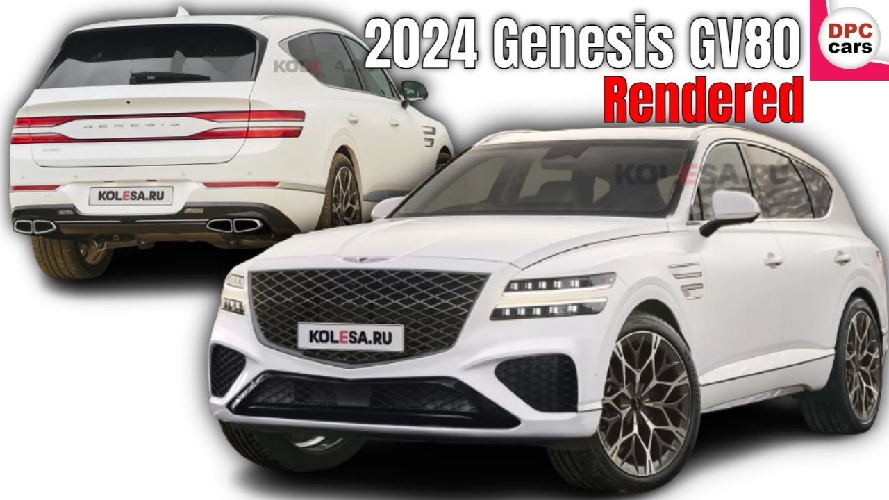 2024 Genesis GV80 Facelift Rendered YouTube