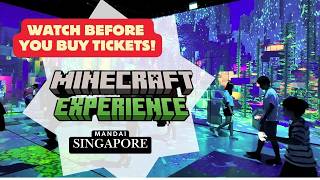 Is it worth the money? Minecraft Experience Singapore 2026 screenshot 3