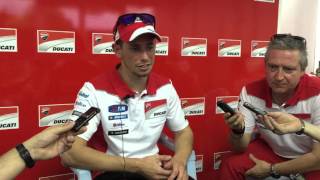 Casey Stoner Media Scrum Day 1