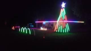Christmas Mega tree, leaping arches