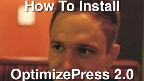 Install Activate OptimizePress 2.0: OptimizePress Activate Install Instructions