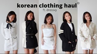 Korean Clothing Tryon Haul Philippines ft Dressvy  Michelle G