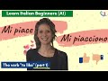 15 Learn Italian Beginners A1 The Verb To Like Pt 1 Mi Piace Mi Piacciono 15 Learn Italian Beginners A1 The Verb To Like Pt 1 Mi Piace Mi Piacciono