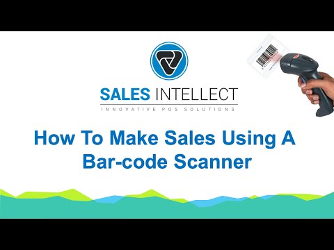 How To Use A Barcode Scanner With Sales Intellect POS System