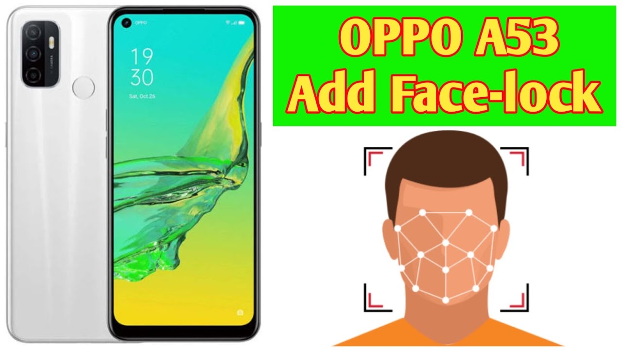 How to set screen face lock pin code Oppo A53 easy solution pin ...