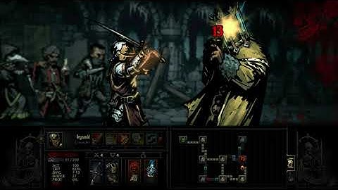 Darkest Dungeon My first blind encounter with The Collector.