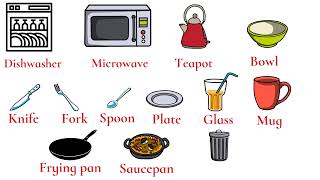 English Vocabulary - 50 Essential Household Items