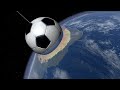 Giant Football Collides with Brazil - Universe Sandbox