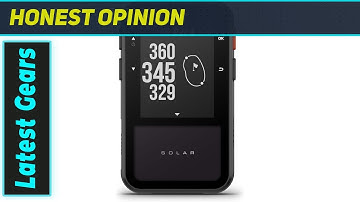 Garmin Approach G20 Solar: Best Golf GPS with Unlimited Battery & Course Access