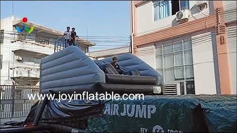 Freefall Inflatable Stunt Jump Foam Pit Airbag for Adventure Park
