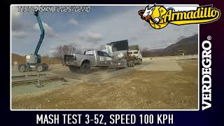 ARMADILLO CRASH TESTS ACC. MASH 2016 TL-3