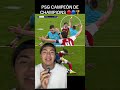 PSG CAMPEÓN CHAMPIONS 🔴🔵🏆#football #soccer #championsleague #arsenal #psg #final