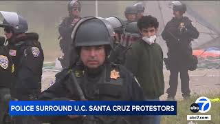 Police Arrest 'Many' At Israel-Hamas War Protest At Uc Santa Cruz, School Says