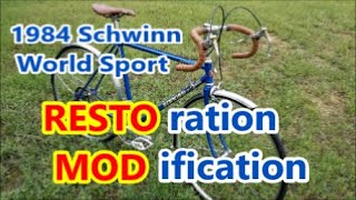 1984 Schwinn World Sport Restomod