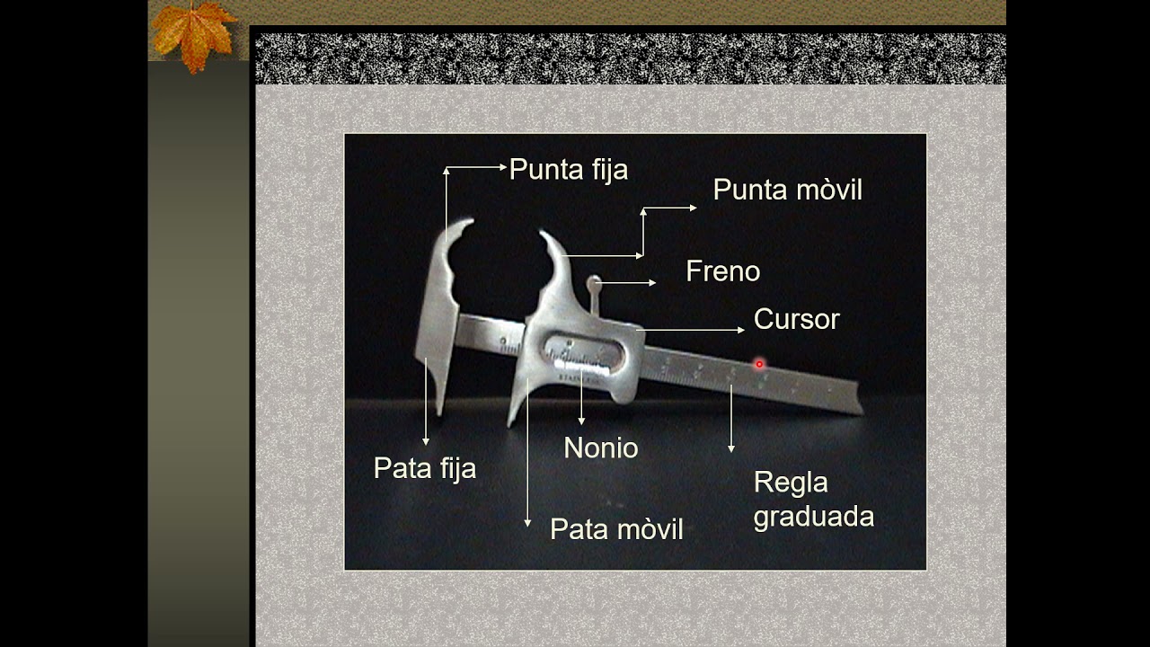 CALIBRADOR Y DIÁMETROS