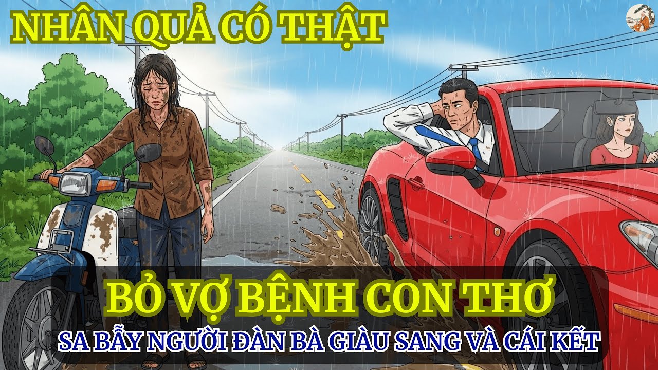 Ruồng Bỏ Vợ Bệnh Con Thơ, Sa Bẫy Người Đàn Bà Giàu Sang Xinh Đẹp – Gã Chồng Nhận Quả Báo Cực Nặng!