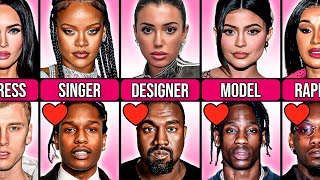 JOB Comparison: Famous Rappers & Their Wives/Girlfriends