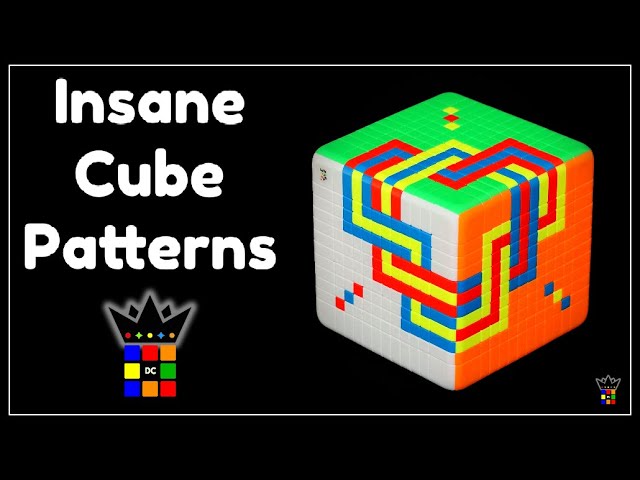 Amazing 7x7 Algorithm Cube Patterns - The Duke of Cubes