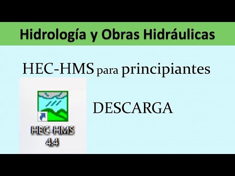 Hec hms 4.4 para principiantes | Descarga