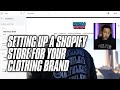 How to Setup a Website for Your Clothing Brand | Setting Up a Shopify Store for Your Clothing Brand