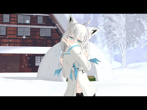 【MMDホロライブ】好き！雪！本気マジック【白上フブキ】