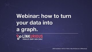 Turn your data into a graph Profile