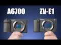 Sony A6700 vs Sony ZV-E1