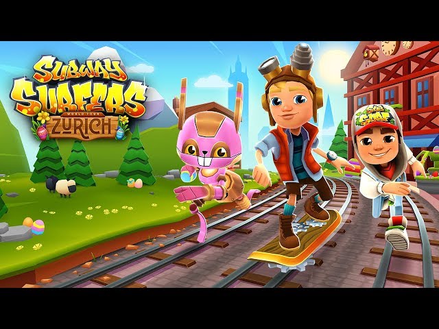 Subway Surfers Zurich 🕹️ Play Subway Surfers Zurich on