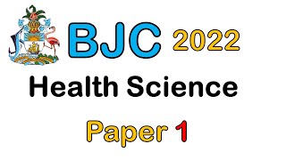2022 BJC Health Science Paper 1