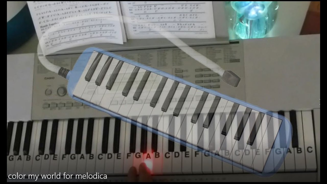 Flute Solo For Colour My World Melodica Study Youtube