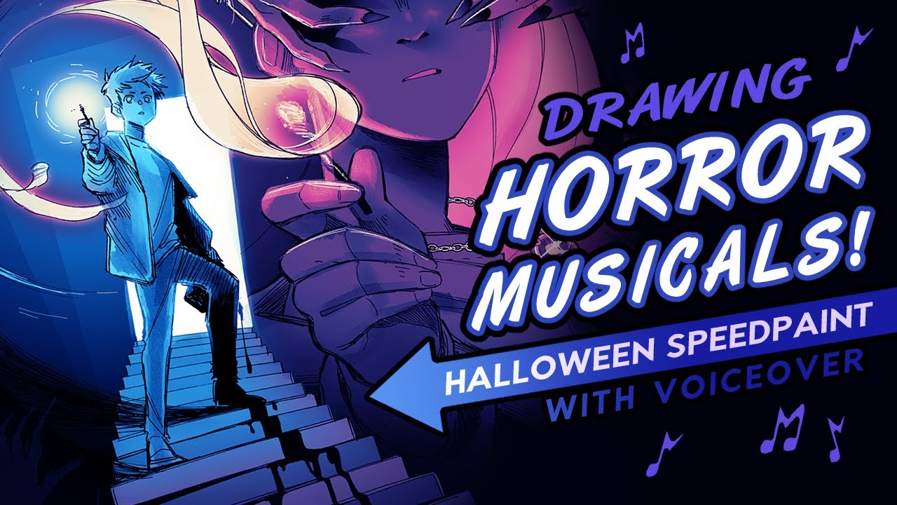 Drawing More Terrifying Tunes! 👻