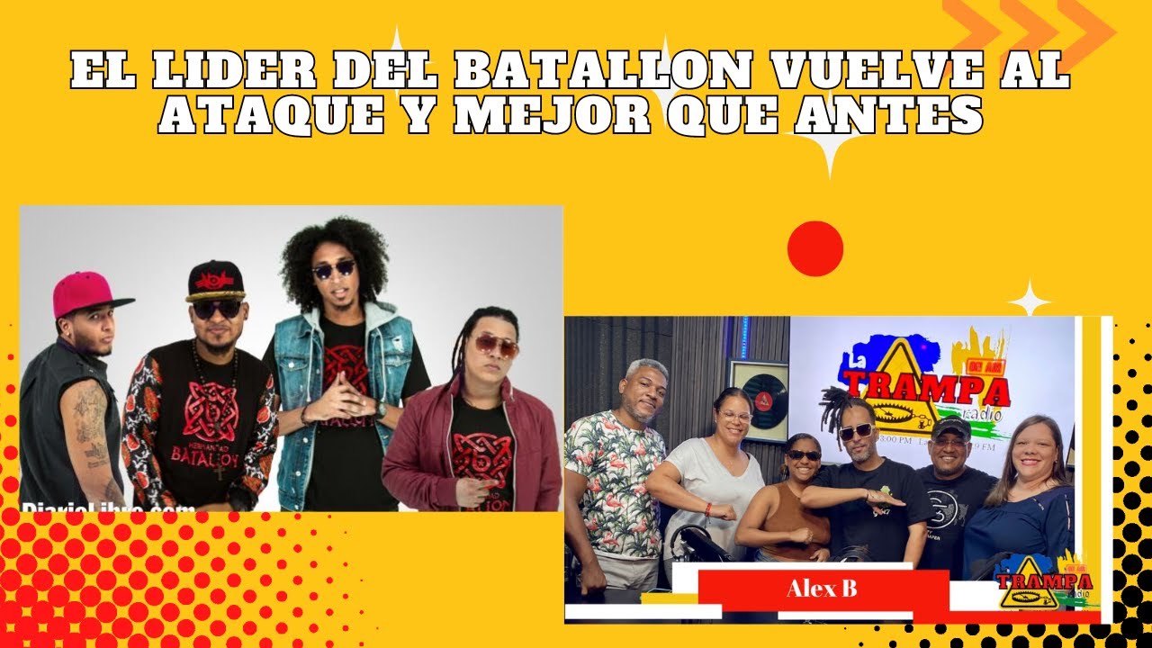 Alex B; la voz principal de El Batallon - YouTube