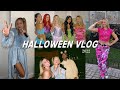 halloween 2022 vlog: getting ready + putting together my three costumes | maddie cidlik