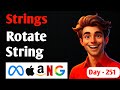 Rotate String | Leetcode 796 + GFG Rotations of Each Other | Striver A2Z DSA Sheet | String Series