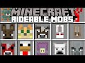 Minecraft RIDEABLE MOBS MOD / GET ON ANY MOB AND HAVE THEM TRAVEL FOR YOU !! Minecraft Mods