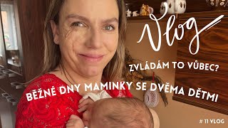 11.VLOG // ZVLÁDÁM DVĚ DĚTI? // Běžné dny #vlog