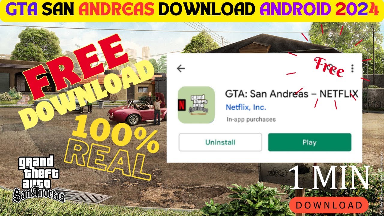 GTA SAN ANDREAS DOWNLOAD ANDROID 2024 GTA SAN ANDREAS DOWNLOAD