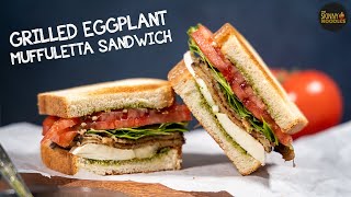 Grilled Eggplant Muffuletta Sandwich Recipe: A Savory Twist on a Classic!