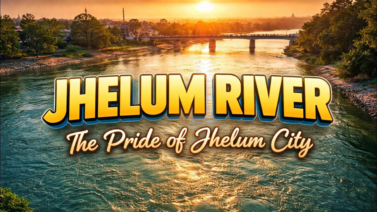 Jhelum River | The Pride of Jhelum City #youtube #viral #nabeelahmedbuttvlogs 