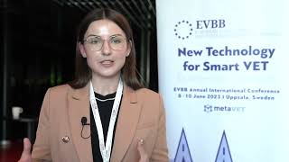 The annual EVBB conference New Technology for Smart VET experienced strategies, 2023, Sweden