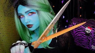 POTONG RAMBUT ASMR OLEH ZOMBIE 🧟‍♀️ screenshot 4