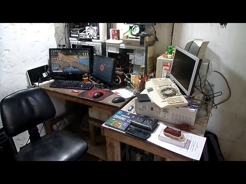 My Rustic Studio: Workspace Transformation and Experiments with a Dual Video Card PC 💪💪