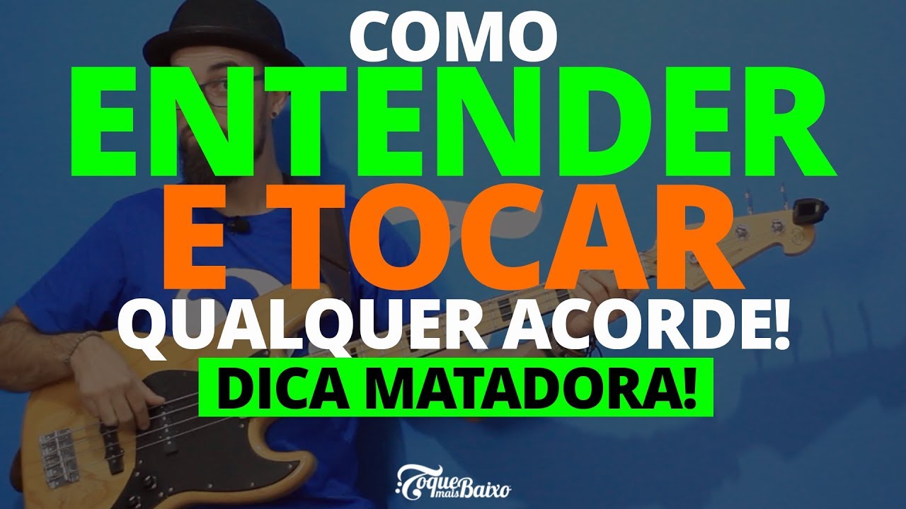 Como ENTENDER e TOCAR qualquer ACORDE! [DICA MATADORA] | ToqueMaisBaixo Ep191