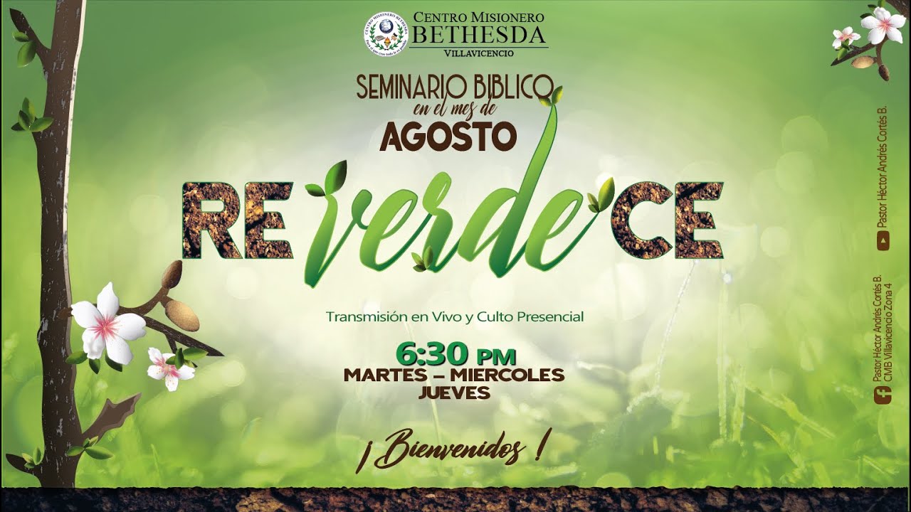 🔴 Reverdece # 12 Agosto/30/2022 | Iglesia En Vivo - YouTube